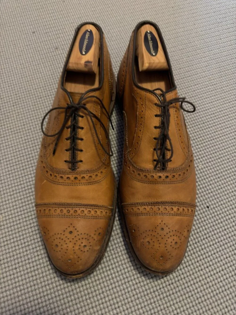 Allen Edmonds Strand Cap-Toe Oxford — Size 10.5 D